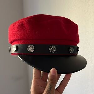 Kooples Wool Red Hat
